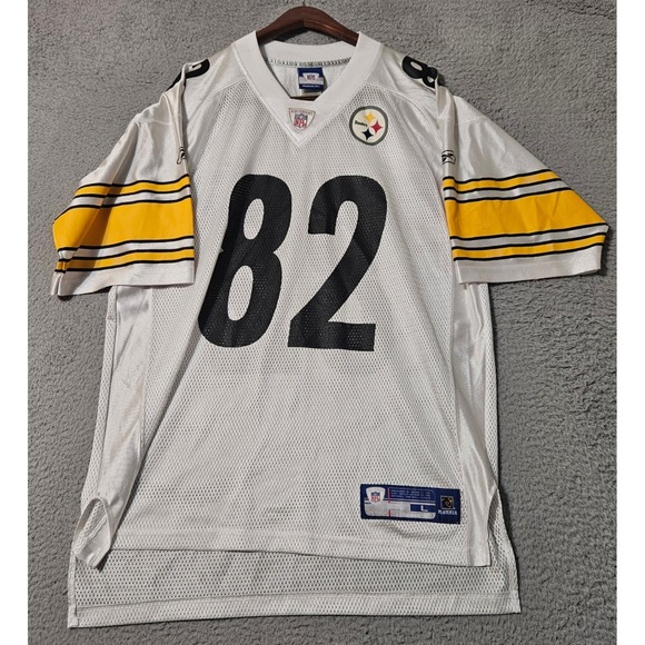 Reebok NFL Antwaan Randle El Pittsburgh Steelers Football Jersey #82 Size Large - Picture 2 of 11
